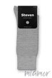 Шкарпетки чоловічі з мериносової вовни STEVEN 130 Merino Wool 44-46 Сірі - зображення 2