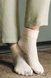 Носки зимние теплые из шерсти STEVEN 093 Wool 35-37 Молочные - изображение 3