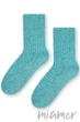 Шкарпетки жіночі теплі з вовни STEVEN 093 Wool 35-37 Бірюзові - зображення 2