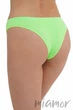 Трусики бразилиана бесшовные Giulia Brasilian briefs Green Neon S/M Зеленые - изображение 2