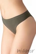 Трусики бразилиана бесшовные Giulia Brasilian briefs Khaki L/XL Хаки - изображение 2