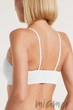 Топ бесшовный в рубчик GIULIA CAMI TOP RIB Bianco S/M Белый - изображение 2