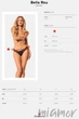 Трусики-бразилиана Obsessive Bella Rou XL/XXL Черные - изображение 5
