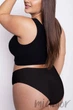 Трусики бесшовные ультратонкие большого размера Julimex Flexi One Maxi PLUS SIZE XXL/XXXXL Черные - изображение 2