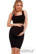 Шорты-велосипедки безшовные для беременных Annes Bella Mama Shorts S/M Черные - изображение 2