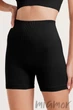 Шорти короткі в рубчик з ефектом пуш-ап GIULIA SHORTS RIB SHAPE S/M Чорні - зображення 1