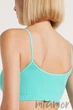 Топ безшовний на тонких бретелях Giulia Cami Top MINT S/M М'ятний - зображення 2