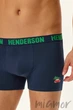 Комплект мужских трусов-боксеров новогодних Henderson 42251 Jury (2 шт) XL Темно-синие - изображение 2