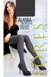 Колготки велюровые плотные LORES Alaska Velur 240 micro 3D 4 Bordo - изображение 2
