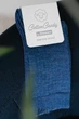 Шкарпетки дитячі в рубчик із мериносової вовни STEVEN 130 Merino Wool Kids 26-28 Джинс - зображення 2