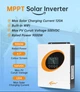 Гибридный солнечный инвертор Jsdsolar 6.5KW 48V 230VAC On/Off Grid Pure Sine Wave Wifi Monitor MPPT 120A PV 9000W - изображение 2