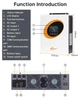 Гибридный солнечный инвертор Jsdsolar 6.5KW 48V 230VAC On/Off Grid Pure Sine Wave Wifi Monitor MPPT 120A PV 9000W - изображение 4
