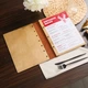 Папка для меню под лист A5 Inko Horeca с кожаным форзацем М03А5 Светло Коричневый - изображение 7