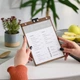 Планшет для меню Inko Horeca A5 из утолщённой и лакированной фанеры ПП12А5 Орех - изображение 9