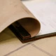 Планшет для меню Inko Horeca с кожаной обложкой П01A5 Бледо лиловый - изображение 5