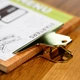 Настольный держатель меню Inko Horeca под лист A5 дубовый с прижимом TT409A5 - изображение 8