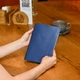Кожаная папка меню А5 Inko Horeca с креплением на планку и винты ШМ02А5 Синий - изображение 9