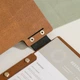 Фанерная папка для меню под лист A5 Inko Horeca М02А5 Ореховый Коричневый - изображение 4