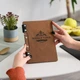 Фанерная папка для меню под лист A5 Inko Horeca М02А5 Ореховый Коричневый - изображение 7