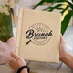 Меню папка текстильная А4 Inko Horeca ТМ01А4 Бежевая - изображение 1