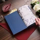 Папка меню А4 Inko Horeca из искусственной кожи ФM11A4-N Темно Синий - изображение 8