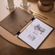 Меню папка А4 Inko Horeca Фанерная с кольцевым механизмом М04А4 Темно Коричневый - изображение 6
