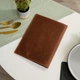 Папка для меню А4 Inko Horeca кожаная с твёрдой обложкой и креплением на винты ШМ12А4 Коричневый - изображение 3