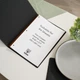 Папка для меню А4 Inko Horeca кожаная с твёрдой обложкой и креплением на винты ШМ12А4 Коричневый - изображение 5