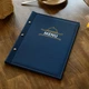 Папка А4 для меню Inko Horeca из искусственной кожи ФМ11A4-N_1 Темно Синий - изображение 1