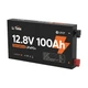Аккумуляторная батарея литий-железо-фосфатная 12.8В 100А*ч LiFePO4 LiTime Slim 12V100-100-SLIM-LTCP-4-SE100 ультратонкая (44-00531) - изображение 1