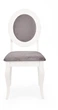 Стілець для кухні Halmar Barock дерев’яний Білий/Сірий (5905248121492) - зображення 9