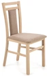Стілець для кухні та вітальні Halmar Hubert 8 Бежевий/Дуб сонома (5905248122215) - зображення 2