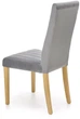 Krzesło do kuchni i salonu Halmar Diego 3 Jasny popiel/Dąb miodowy (5905248121935) - obraz 5