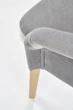 Krzesło do kuchni i salonu Halmar Toledo 2 Popielate/Dąb miodowy (5905248122574) - obraz 6