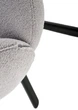 Стілець для кухні та вітальні Halmar K498 обертальний Попелястий (5905248126022) - зображення 4