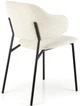 Стілець для кухні та вітальні Halmar K497 Кремовий (5905248126008) - зображення 9