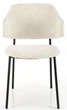 Стілець для кухні та вітальні Halmar K497 Кремовий (5905248126008) - зображення 12