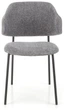 Стілець для кухні та вітальні Halmar K497 Попелястий (5905248125995) - зображення 11