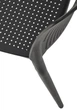 Стілець для кухні Halmar K514 пластиковий Чорний (5905248126282) - зображення 5