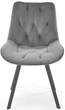 Krzesło do kuchni i salonu Halmar K519 obrotowe Popielate (5905248126404) - obraz 13