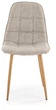 Стілець для кухні та вітальні Halmar K316 Бежевий (5905248131804) - зображення 4