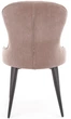 Krzesło do kuchni i salonu Halmar K366 Beżowe (5905248131828) - obraz 7