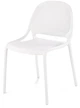 Krzesło do kuchni Halmar K532 plastikowe Białe (5905248132191) - obraz 1