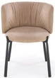 Krzesło do kuchni i salonu Halmar K531 Beżowe (5905248132160) - obraz 6