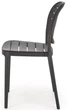 Стілець для кухні Halmar K529 пластиковий Чорний (5905248132122) - зображення 6