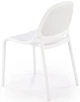 Krzesło do kuchni Halmar K532 plastikowe Białe (5905248132191) - obraz 5