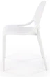 Krzesło do kuchni Halmar K532 plastikowe Białe (5905248132191) - obraz 6