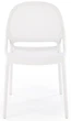 Krzesło do kuchni Halmar K532 plastikowe Białe (5905248132191) - obraz 8