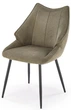Стілець для кухні та вітальні Halmar K543 Оливковий (5905248132528) - зображення 7