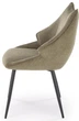 Стілець для кухні та вітальні Halmar K543 Оливковий (5905248132528) - зображення 8